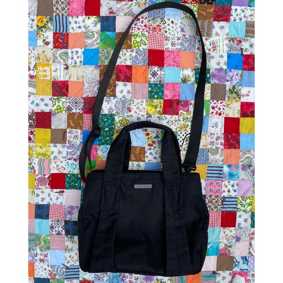 Tahari Black Nylon Bag - Picture 3 of 9